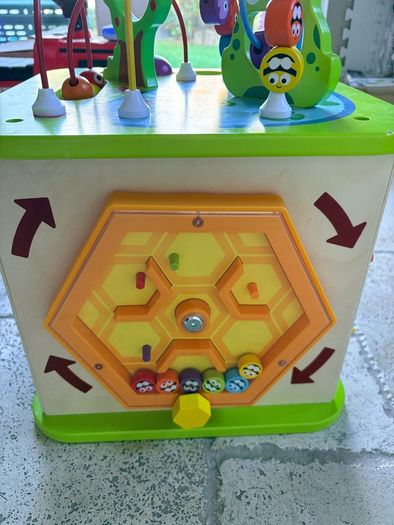 Hape Country Critters Wooden Activity Cube