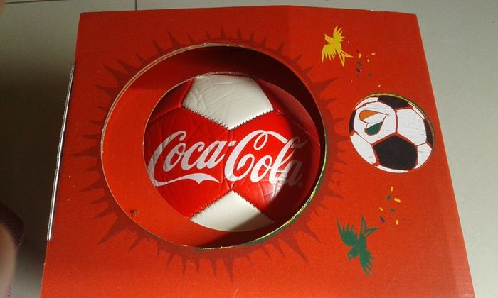 Coca Cola/Brazil 2014 World Cup Football.