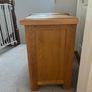 Solid wood bedside lockers Image 2
