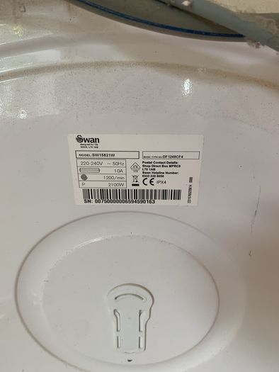 free to take away washing machine