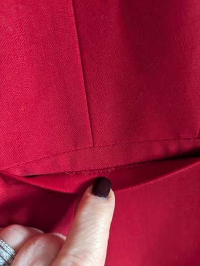 Hobbs red jacket