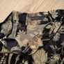 Gorgeous MS satin black with golden flowers skirt S Image 4