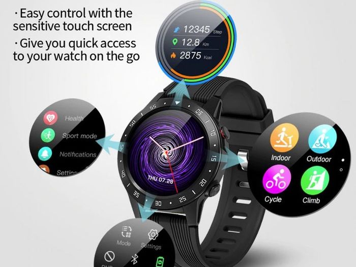 Brand New Smart Sports Watch with All In 1 Monitor.