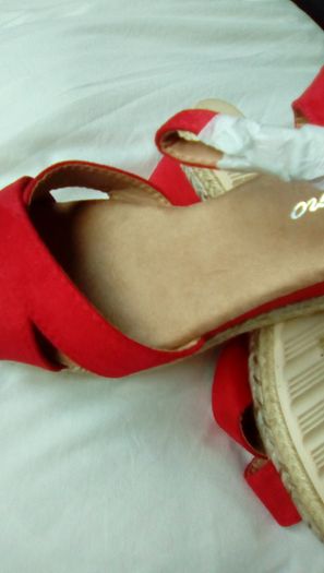 Red Sandals