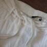 White linen shorts size L Image 2