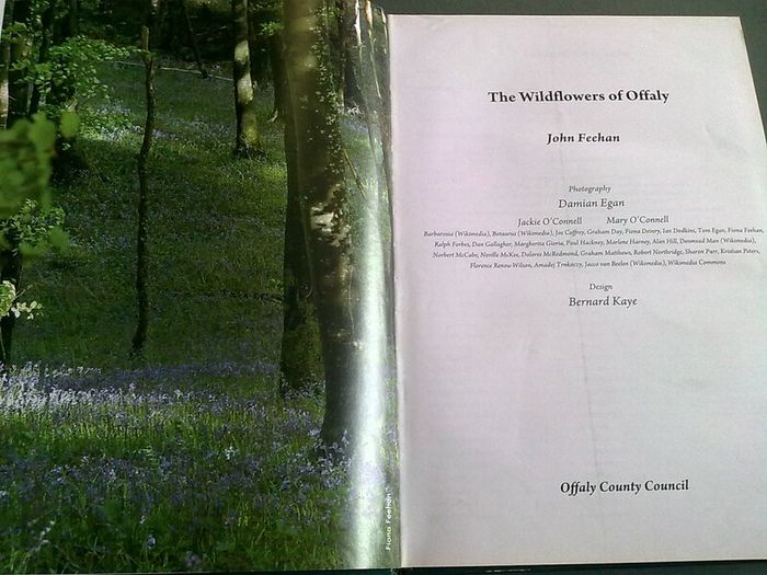 The Wildflowers of Offaly by John Feehan Ireland Irish