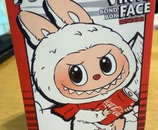 Sealed Labubu Coca Cola box