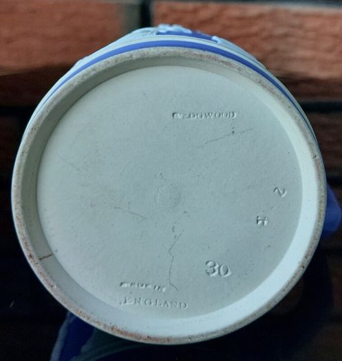 Antique Wedgwood Jasperware Portland Blue Jug