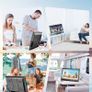 19 Inch Portable TV with Antenna, 1080P Small TV with Rechargeable Battery, HDMI AV Input, USB Port, Outdoor with Built-in Stand, 12V tv for campervan/bedroom/kitchen/camping/motorhomes Image 6