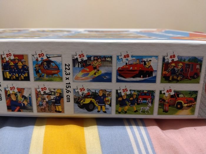 Fireman Sam 10 in 1 jigsaw Puzzles