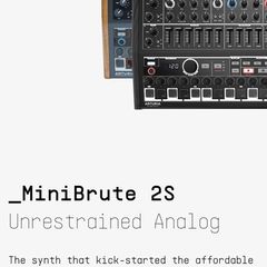 Arturia Minibrute 2s