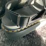 Dr Martens / Docs Size 5, Voss 11 Quad Athena Leather Strap Platform Sandals in Black Image 9