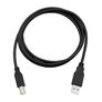 New 1.5m USB Type A Plug To B Printer Computer Print Cable Cord Plug Lead #1207 Image 2