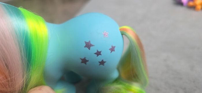 Starflower Star Flower HTF Rainbow Ponies MLP G1 My Little Pony