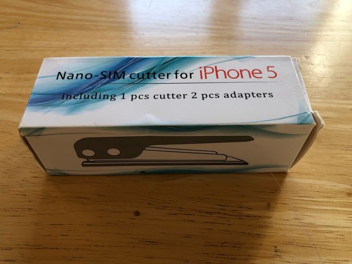 Nano SIM cutter