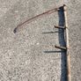 Very Early 20th Century 42" Blade Scythe..6 foot Handle Image 4
