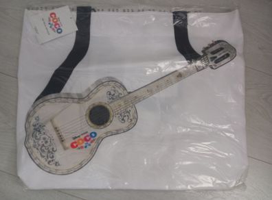 pixar coco movie promotional canvas bag and bookmarks