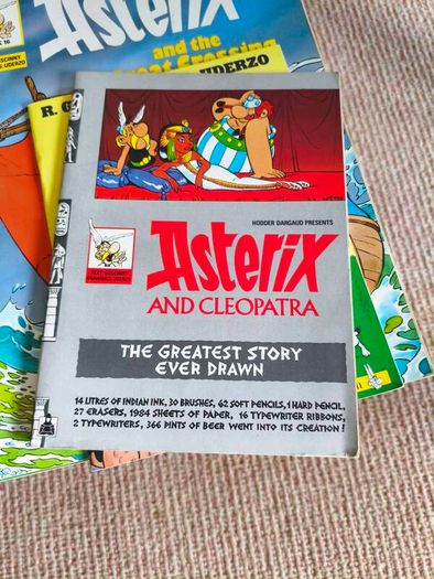 Asterix books 80s/90s