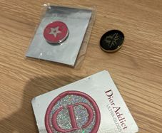 Dior pin each 50 euro