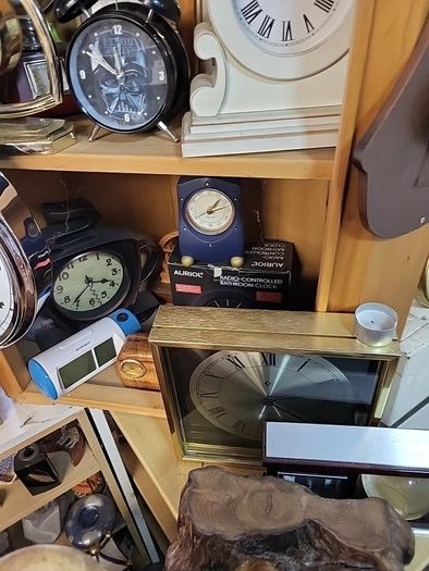 Clock picture frame