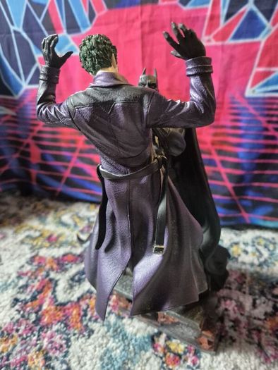 28cm Batman vs Joker Arkham Origins Action Figure Statue - Collectors Edition