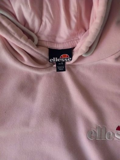Pink Ellesse Hoodie size UK6