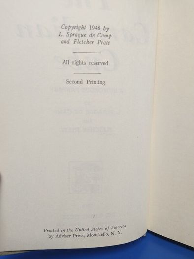 The Carnelian Cube, first edition