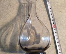 Lovely Small Glass Vase with Light Purple Colour.