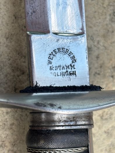 Austrian officer saber