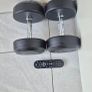 brand new 2x20kilo rubber coated dumbbells Image 2