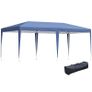3 x 6m Pop Up Gazebo, Double Roof Foldable Canopy Tent, Outdoor Garden Wedding Awning Canopy Steel (FREE SHIPPING) Image 7
