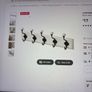 New IKEA Landkrabba Rack wirh 5 hooks , white 50 cm Image 4