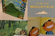 Up On The Mountain Hardback Story Book