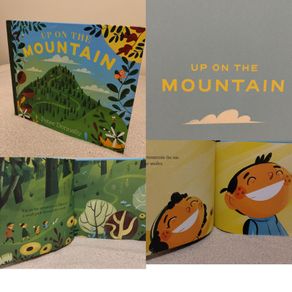 Up On The Mountain Hardback Story Book