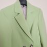 Topshop Pastel Green Double Breasted Tailored Blazer Jacket 6UK/34EU Image 7