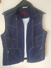 Smart Navy Gilet Size 12