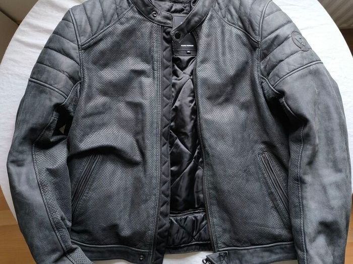 Revit Stewart Air Motorbike Leather Jacket Size XXL