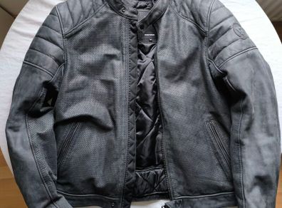 Revit Stewart Air Motorbike Leather Jacket Size XXL