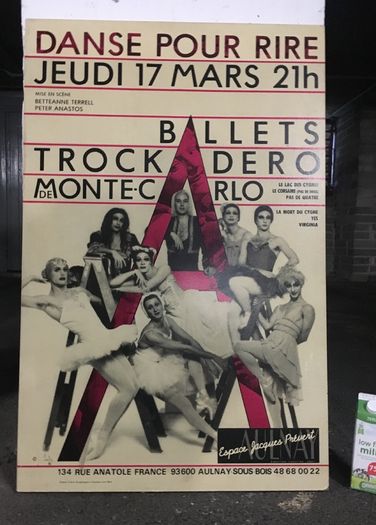 Vintage Poster Wood mounted