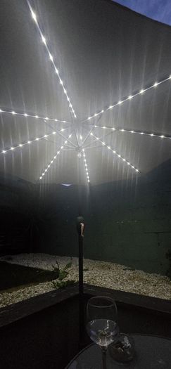 Parasol Umbrella with LED lights