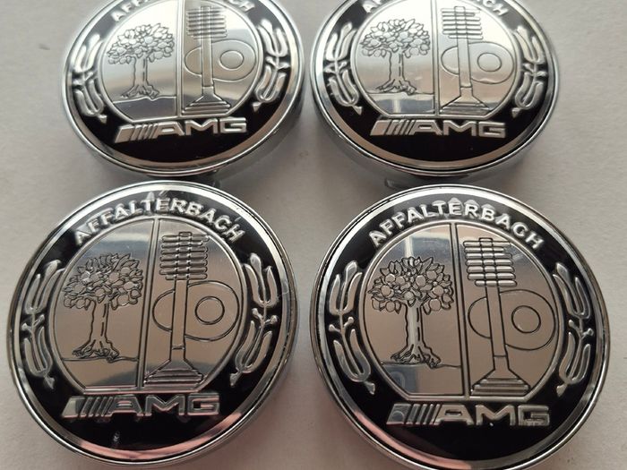 Mercedes AMG caps 60mm (For Aftermarket) FREE POST