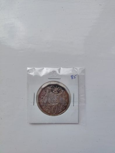 1985 Australian 50 cents coin