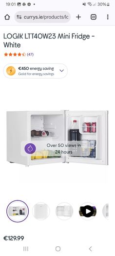 Mini fridge new