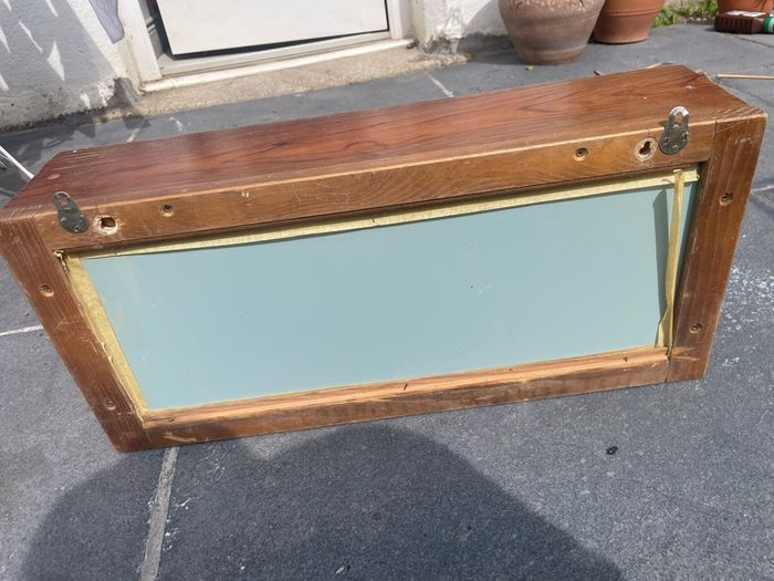 Hanging Shelf with Mirror