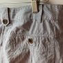 Ted Baker  Pants Striped Cotton Trousers Adjustable Length with Button Details Image 5