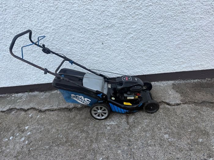 petrol lawnmower