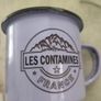 Les Contamines - France Enameled Mug As New. Image 5
