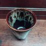 Brown Drip Pottery beaker Image 5