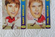 Gary Phil Neville Manchester United Football Trading Card 1998 to 1999