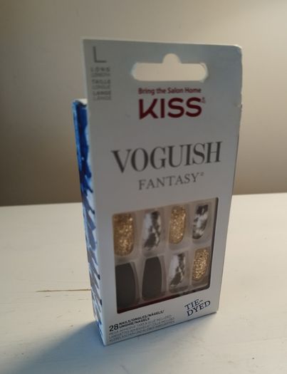 Black Gold False Nail Set